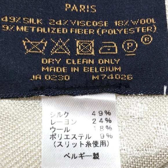 Auth LOUIS VUITTON Shawl Monogram Shine - Picture 7 of 11
